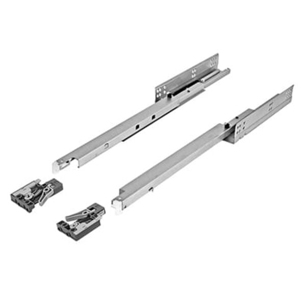 Corrediça Telescópica Oculta Com Amortecedor 35cmx35kg Corred