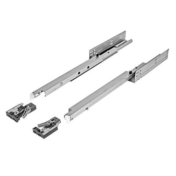 Corrediça Telescópica Oculta Com Amortecedor 45cmx35kg Corred