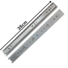 Corrediça Telescópica Para Gaveta - Trilho 35cm 35kg Zincada