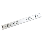 Corrediça Telescópica Para Gavetas H40mm X 45cm Zincada 1 Par