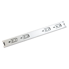 Corrediça Telescópica Para Gavetas H45mm X 45cm Zincada 10 Pa