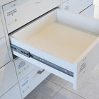 Corrediça Telescópica Toque Extração Total 45cm até 35kg