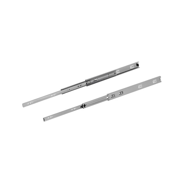 Corrediça Tn H45 Zinco Eletrolítico Cromatizado Azul 400mm Pa