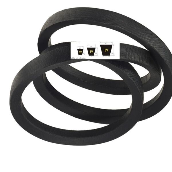 Correia Em V 3v400 Industrial  Und