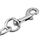 Corrente Caes 2.0mmx120cm Porte Domestico Ar Livre Cachorro C