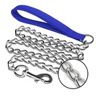 Corrente Caes 2.5mmx120cm Pequeno Medio Porte Cachorro Animal