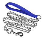 Corrente Caes 2.5mmx120cm Pequeno Medio Porte Cachorro Animal
