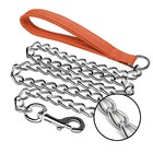 Corrente Caes Cachorro  2.5mmx120cm Elo Torcido Guia Coleira