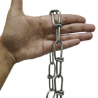 Corrente Coleira Cachorro Pet Dog Caes Cao Aço 3.5mmx40cm Elo