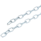 Corrente de Aço Carbono Elo Reto 2mm até 40kgf Metro