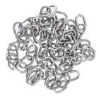 Corrente de Aço Inox Elo Reto 2,4mm até 60kgf Metro