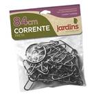 Corrente De Metal Encartelada Preta (84cm) Nutriplan