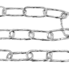 Corrente Elo Redonda Torcida Aço Galvanizado 2M