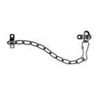 Corrente Limitadora para Janela Basculante Mosquetão Aço Preto 1 peça