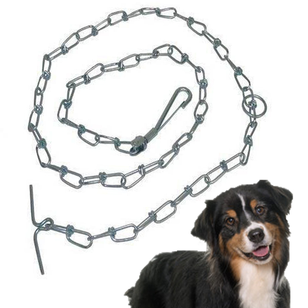 Corrente Para Cães Coleira Cachorro Aço 3.5mmx1.5m Resistente