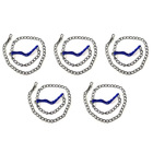 Corrente Para Coleira Cachorro Pet Cao Guia Kit 5 Uni Animais