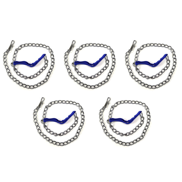 Corrente Para Coleira Cachorro Pet Cao Guia Kit 5 Uni Animais