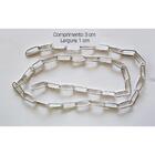 Corrente Para Lustre Em Alumínio Prata 1 Metro
