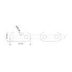 Corrente Soldada E Zincada Tramontina 4,0 Mm Com Balde 12 Kg