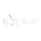 Corrente Soldada E Zincada Tramontina 8,0 Mm Com Balde 25 Kg