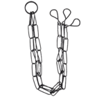 Corrente Tripla 54cm P/ Pendurar Vasos Suporte De Aço Cor: Pr