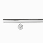 Corrimão De  Parede Aço Inox 1,00 Metro