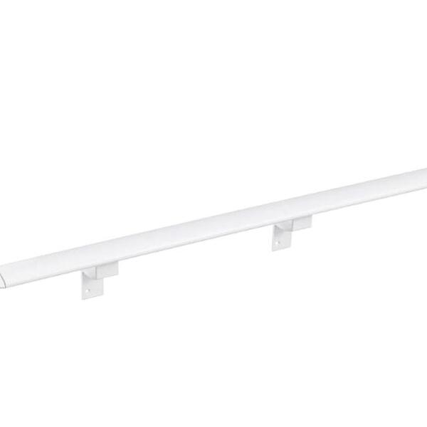 Corrimão De Parede Chato De Aluminio.2m