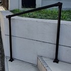 Corrimão Escada  Slim  1m/preto