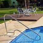 Corrimão Ilha Bela Aço Inox 110x115x2cm Sibrape