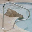 Corrimão Para Piscina Em Aço Inox Com Chumbador Em Alumínio P