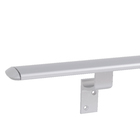 Corrimão Plano 3m Acetinado Alumínio Unefix