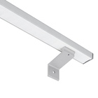 Corrimão Quadrado de Alumínio Anodizado 3,00m com Acessórios Bugal