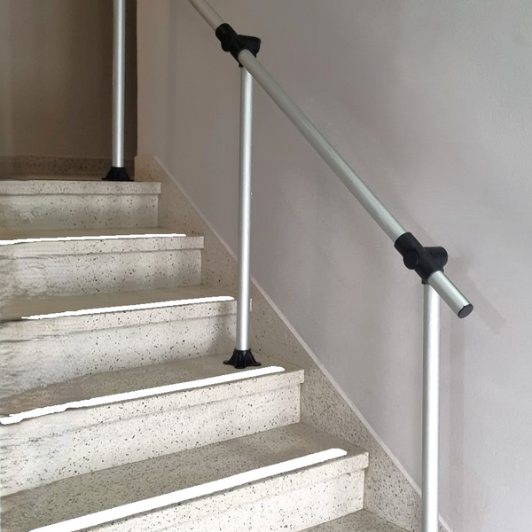 Corrimão Std2m Escada Hasa Alumínio branca