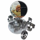 Cortador De Biscoito E Massas Numeros Em Inox 09 Peças