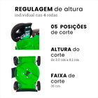 Cortador De Grama Elétrico Sl-350 1300w 127v 60hz Monofásico