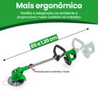Cortador De Gramas Alimentado Por Bateria