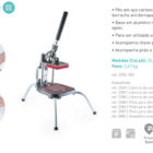 Cortador De Legumes E Frutas Industrial Anodilar