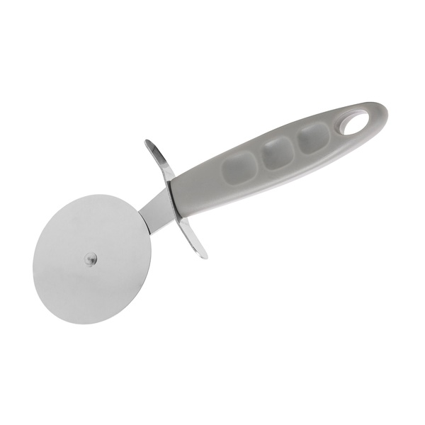 Cortador De Pizza Aço Inox Com Cabo Plástico Cinza