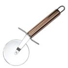 Cortador De Pizza Com Lamina Aço Inox E Cabo Rose Gold 20cm