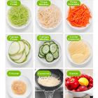 Cortador Fatiador De Legumes Escorredor Multifuncional Com Ra