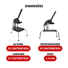 Cortador Picador De Legumes Médio Vitalex Cm-fp