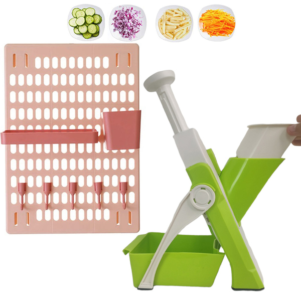 Cortador Ralador Manual Porta Condimentos Legumes Verduras