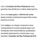 Cortador Riscador Pisos Porcelanato Grande Cfx 150cm