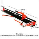 Cortador Riscador Pisos Porcelanato Grande Cfx 150cm