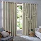 Cortina 1,80x3,00 Bege Bruna Luxo Decoração