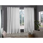Cortina 1,80x3,00 Branco Corta Luz Sala Moderna