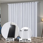 Cortina 100% Blecaute Em Tecido 2 70x2 50 Bloqueia Totalmente