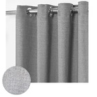 Cortina 1 Folha Corta Luz 8 Furos Sala Porta Janela 1.40x2.50m