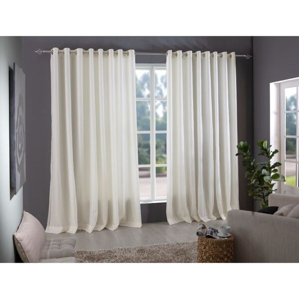 Cortina 2,30x3,00 Bege Ellen Para Quarto