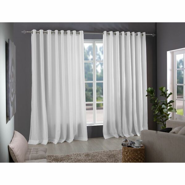 Cortina 2,30x3,00 Branco Ellen Sala Grande